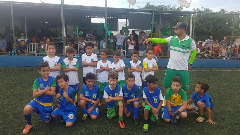 Time de futebol da Escolinha Transbatista